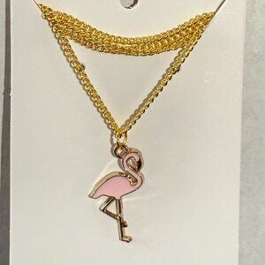 Pink Flamingo Necklace